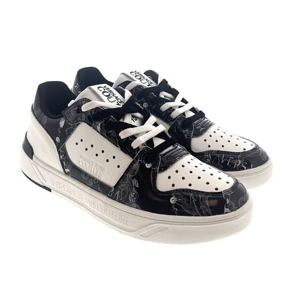 Versace Jeans Couture White Signature Classic Mens Sneakers